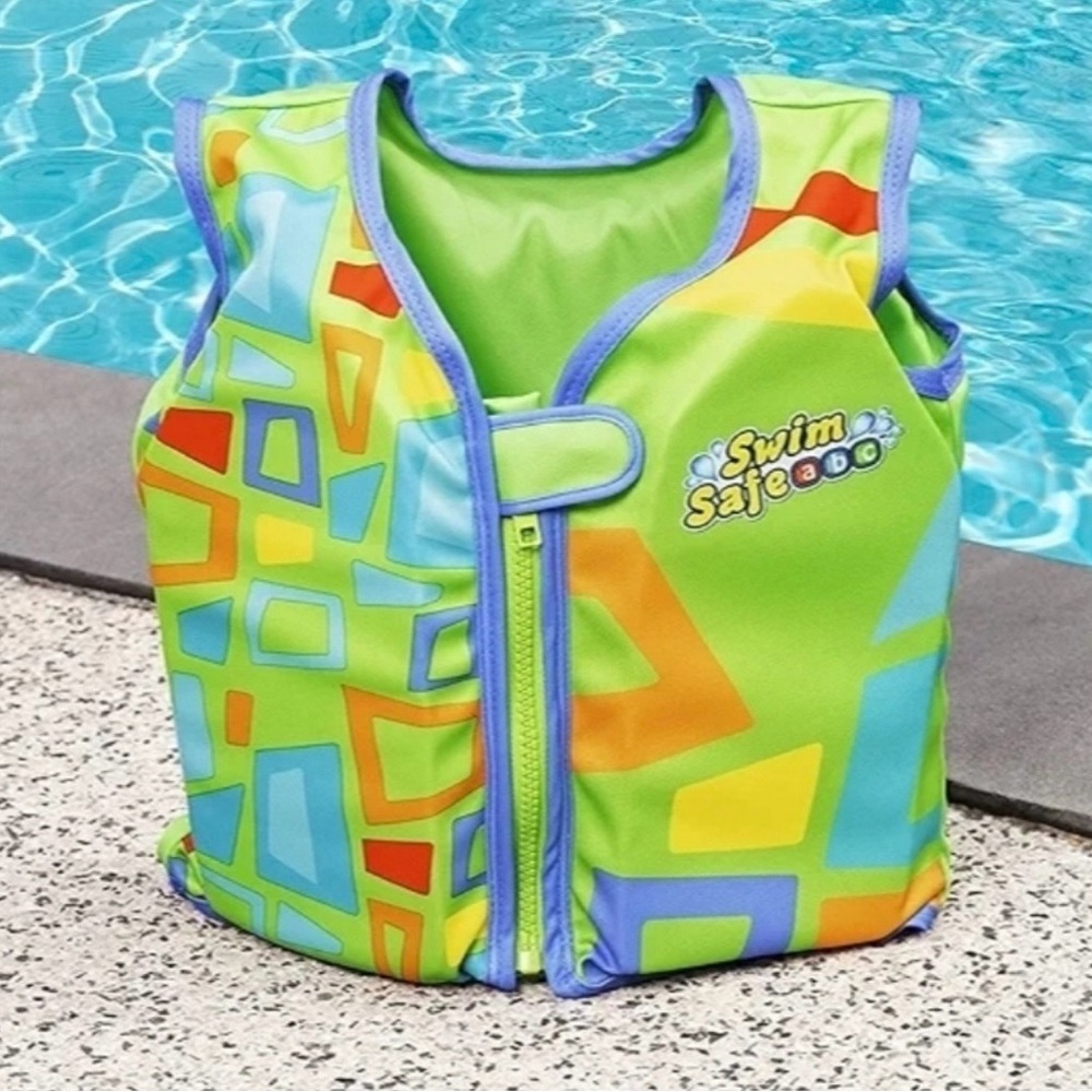 Swim Safe Aquastar Fabric Swim Vest 50+ UPF NEW - Picture 6 of 7